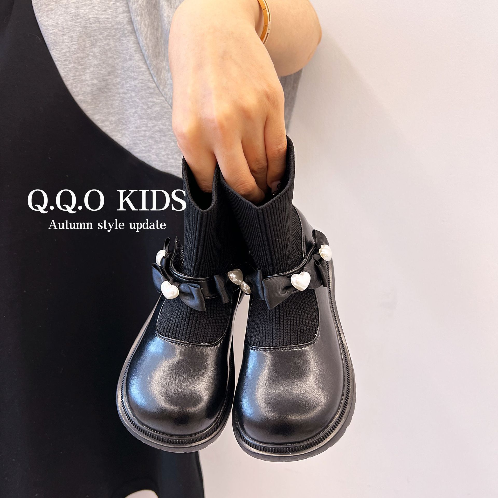 Giày Bốt Da Cho Bé Cổ Chun Siêu Chất, Giày Boot Da Bé Gái Đế Êm Nhẹ (E-3)