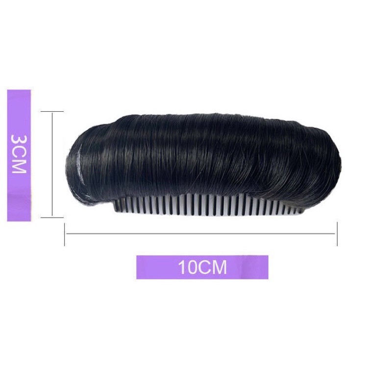 Độn phồng tóc mái loại cài làm bằng tóc tơ ẢNH .T.H.Ậ.T. loại mới