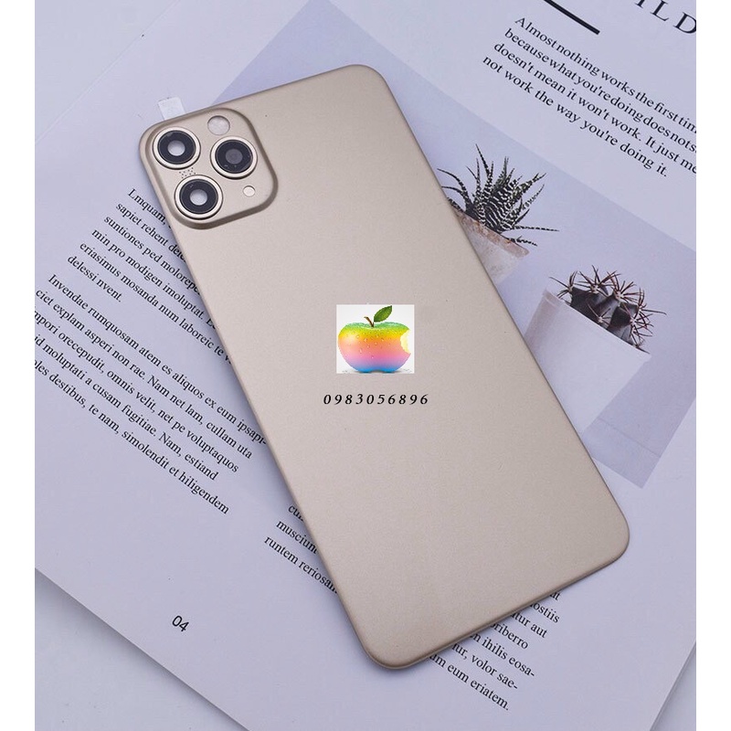 [ Dán độ Lên IP 13 và 14 ] Miếng dán độ lưng dẻo dành cho Iphone Xr / X / XsMax lên Iphone 13 / 14 Pro