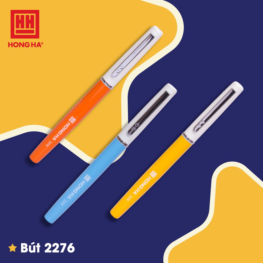Bút máy Hồng Hà nét hoa Tiny 2276 (Kèm 1 ống mực) - Văn phòng phẩm Bảo An