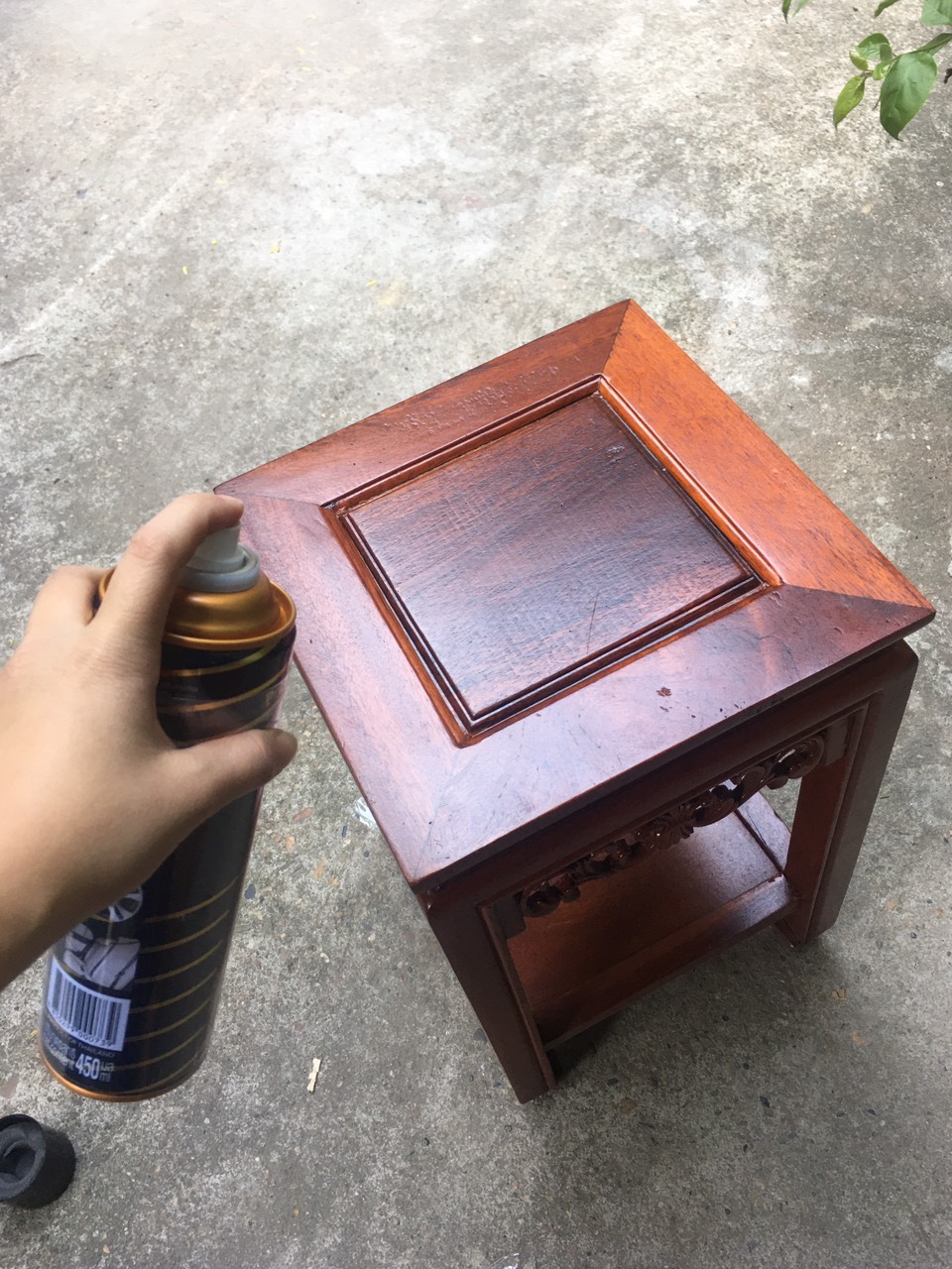 Chai xịt bóng và bảo vệ gỗ 450ml