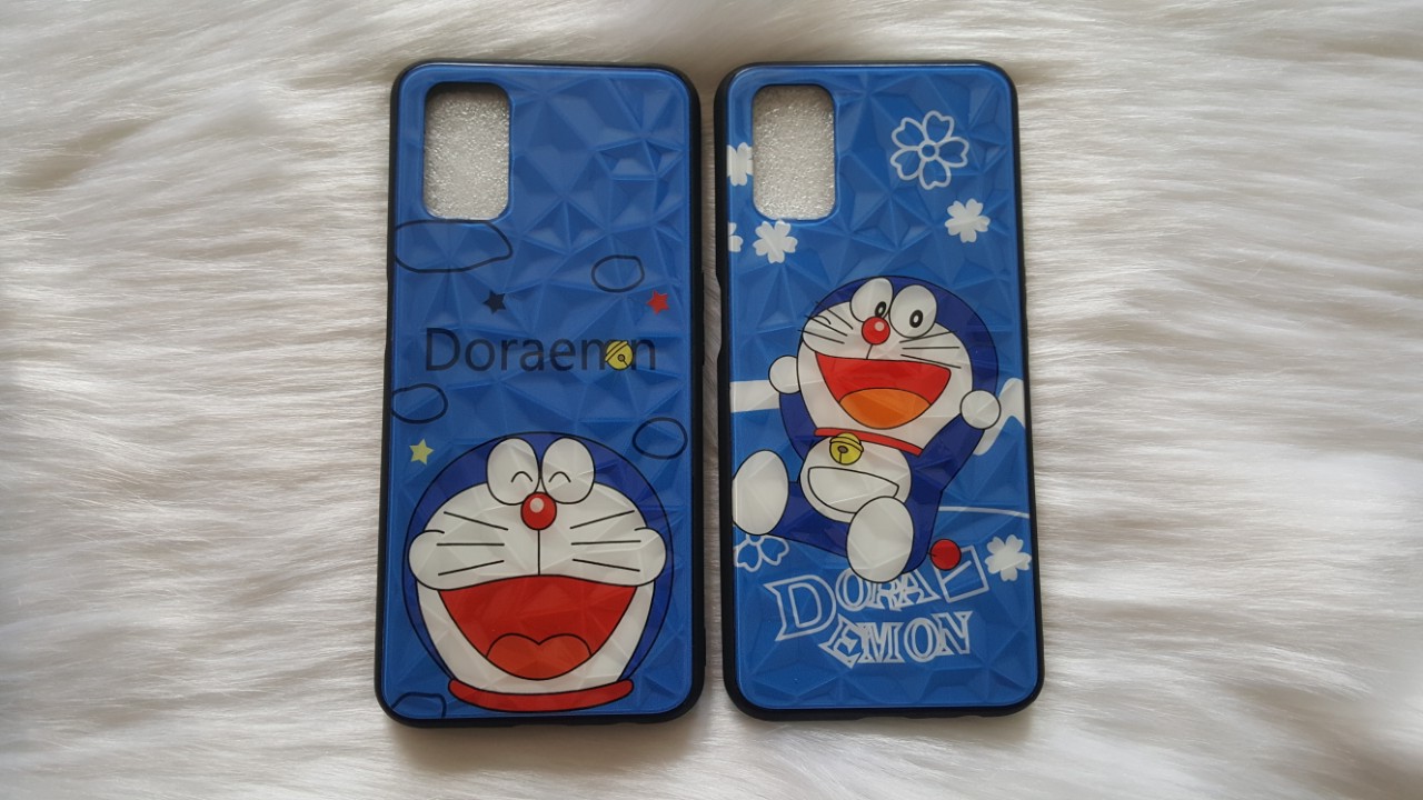 Ốp lưng 3D kim cương Doraemon Oppo A52/A72/A92