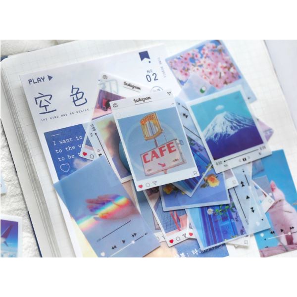 Stickers miếng dán trang trí sổ tay (4 lựa chọn)