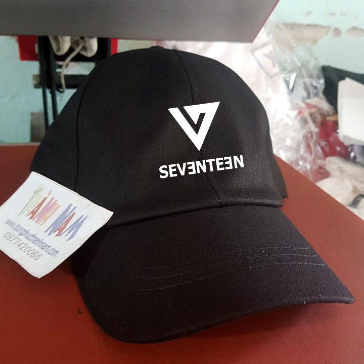 nón SEVENTEEN mũ lưỡi trai SEVENTEEN, nón kết SEVENTEEN