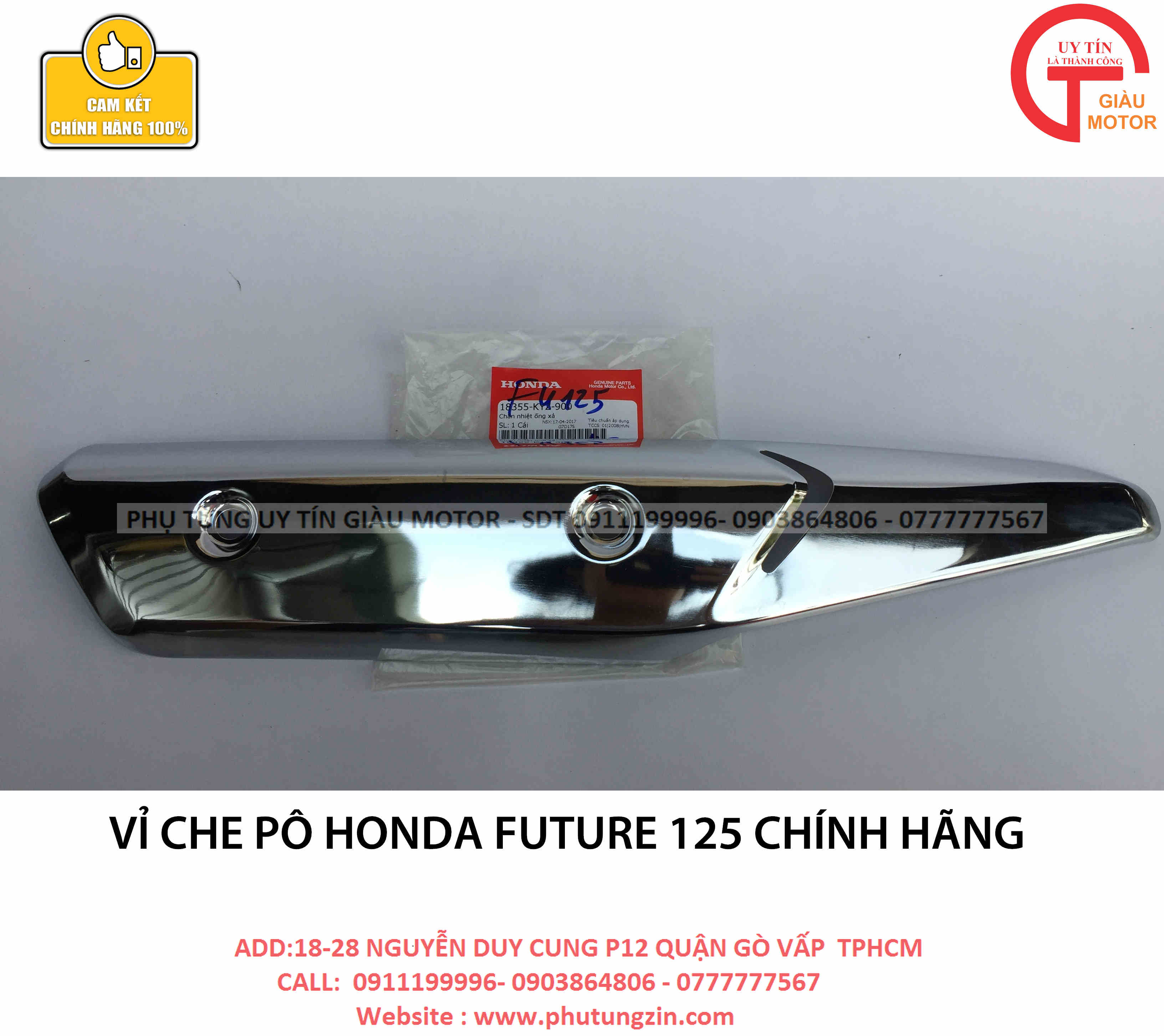 VỈ CHE PÔ HONDA FUTURE 125 CHÍNH HÃNG