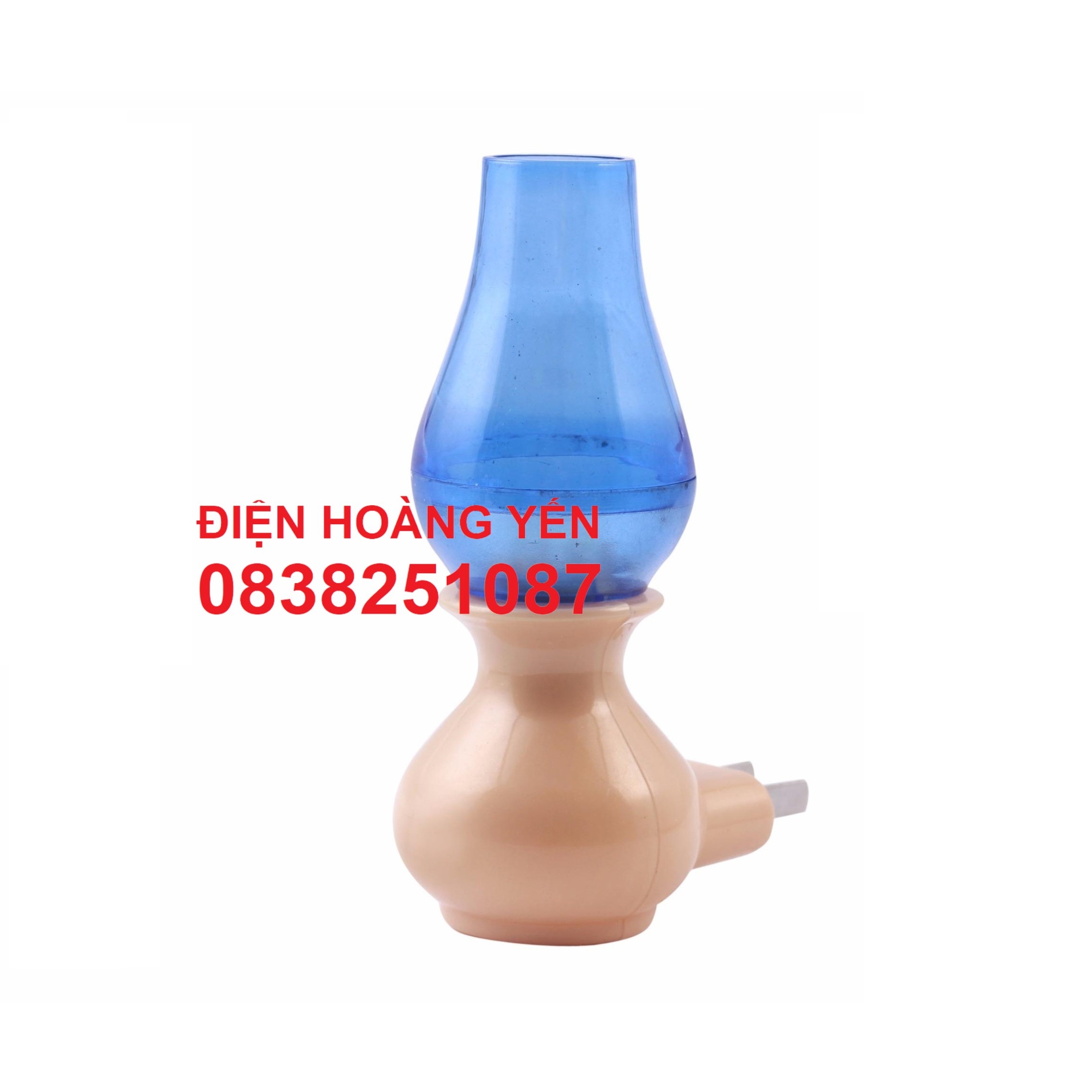 Đèn ngủ cảm ứng hình cây đèn dầu - đèn ngủ tự phát sáng về đêm giá sốc