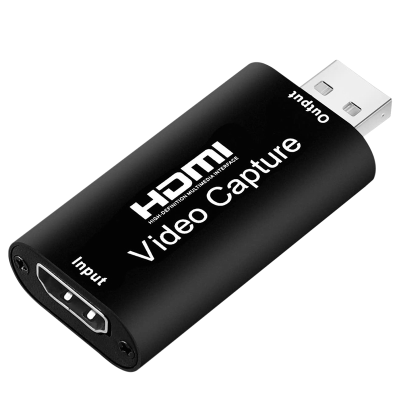 Bảng giá Audio Video Capture Cards HDMI to USB 2.0 1080P 4K Record Via DSLR Camcorder Action Cam for High Definition Acquisition Phong Vũ