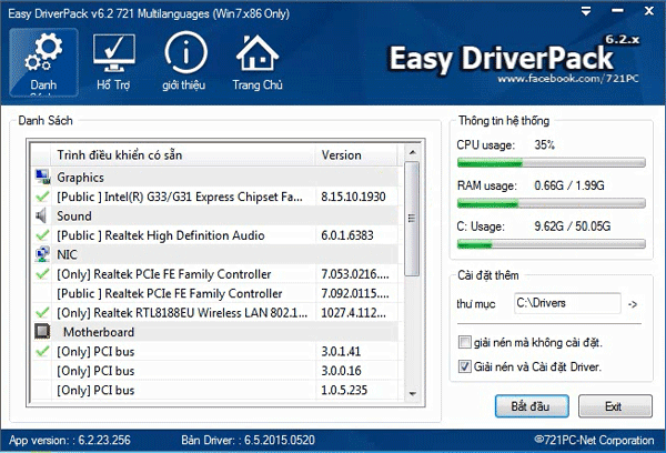Đĩa DRIVER FULL CHO LAPTOP + PC