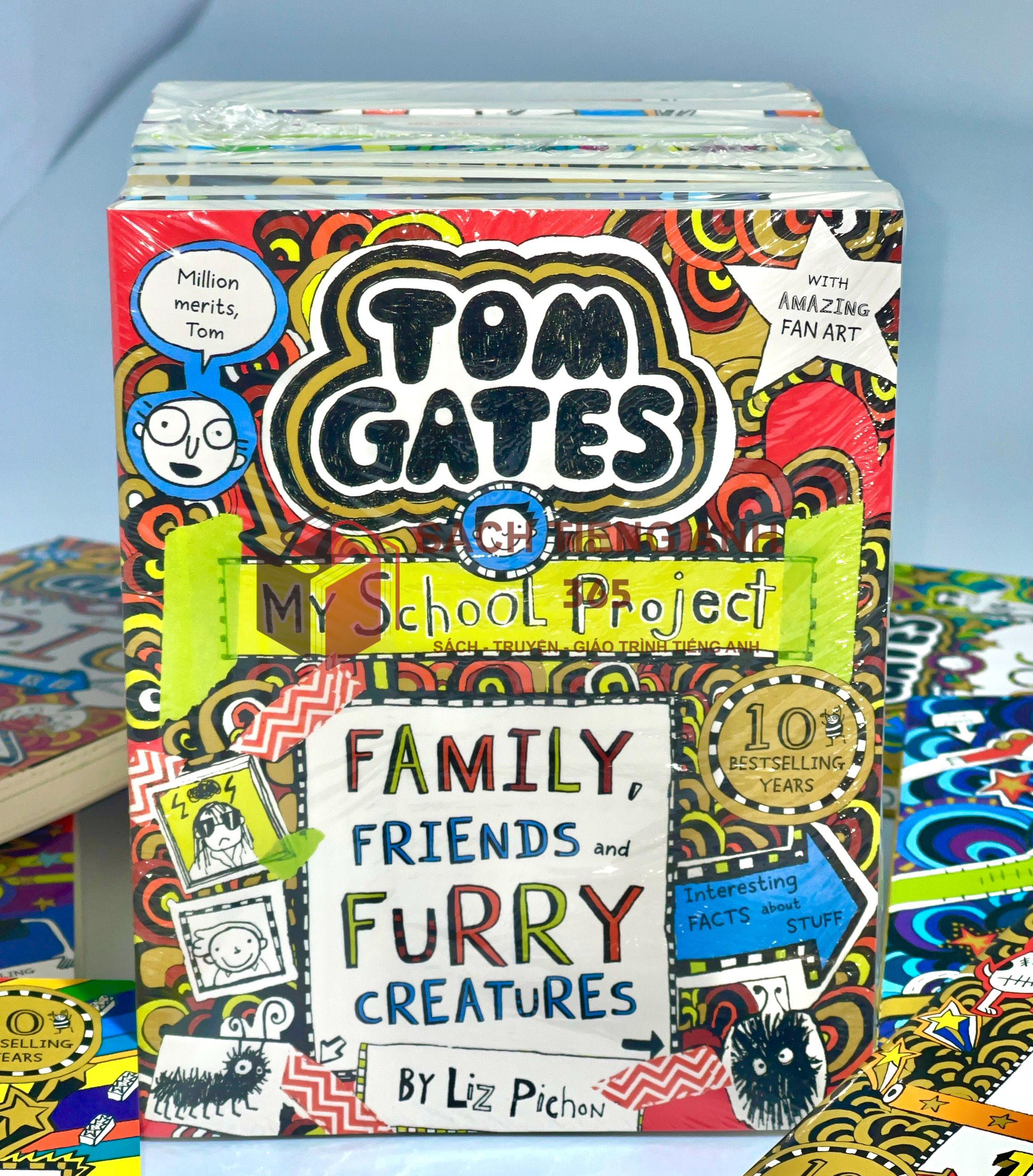 Tom Gates – Series 2 (10 Books)| Bản Nhập Khẩu