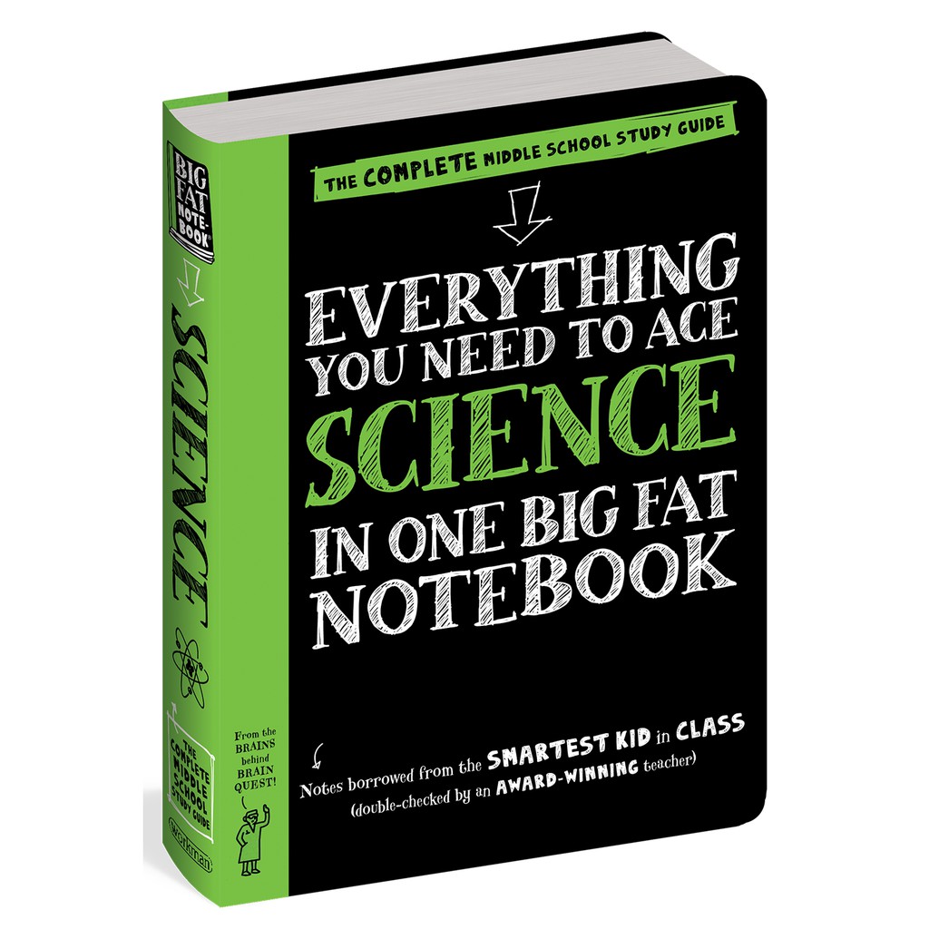 Big fat notebook Everything You Need to ACE Science-English science notebook-Asian educational book