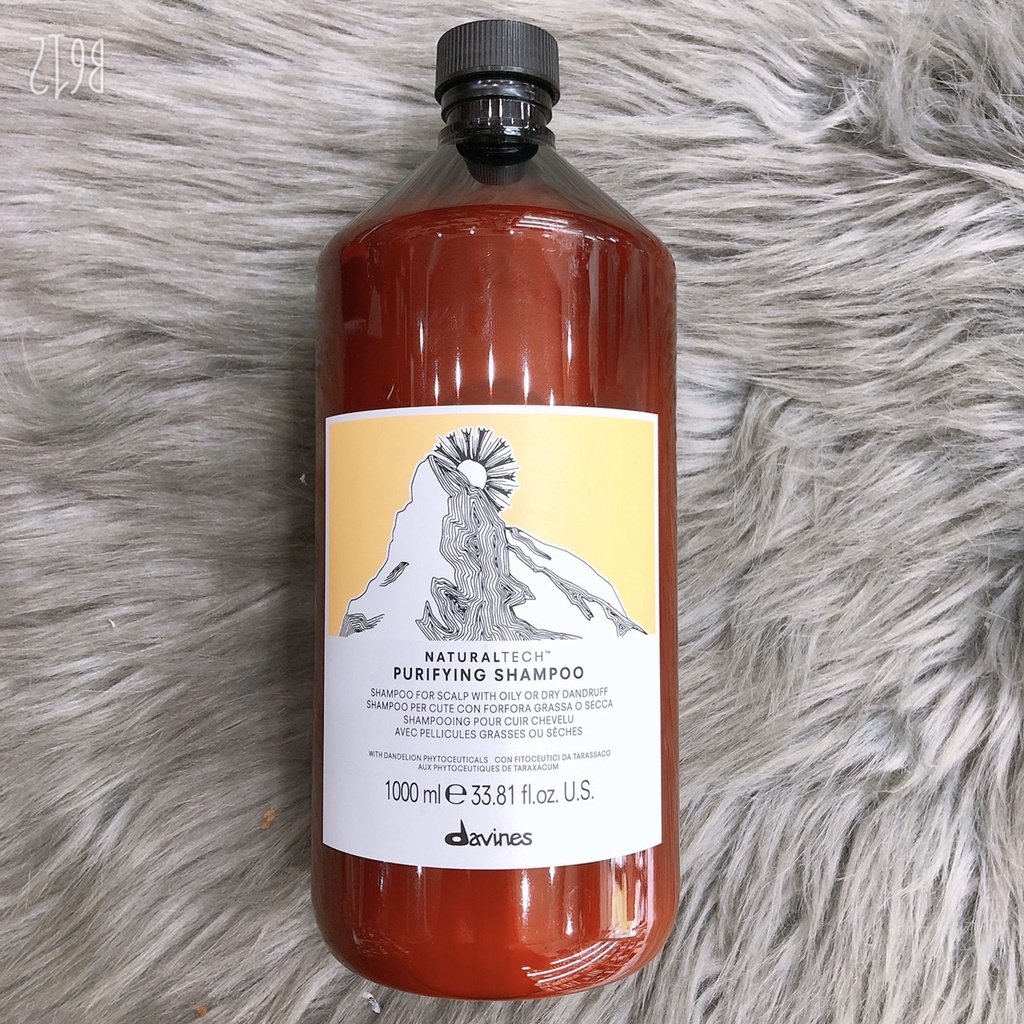Dầu gội ngăn gàu cho tóc và da đầu davines purifying shampoo 1000ml