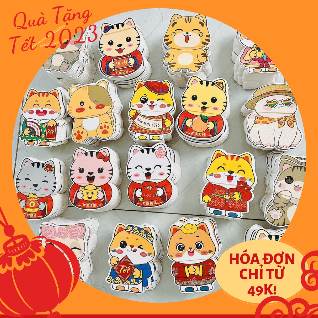 [ Quà Tặng 2024 ] Bao Lì Xì Tết Chibi 2024