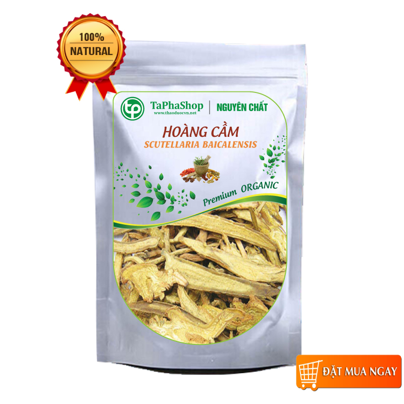 Hoàng cầm sấy khô 500g - Tấn phát