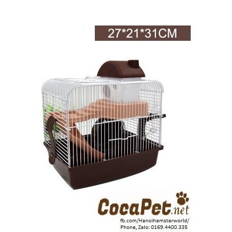 Lồng chuột hamster hai tầng 28 x 21 x 30cm