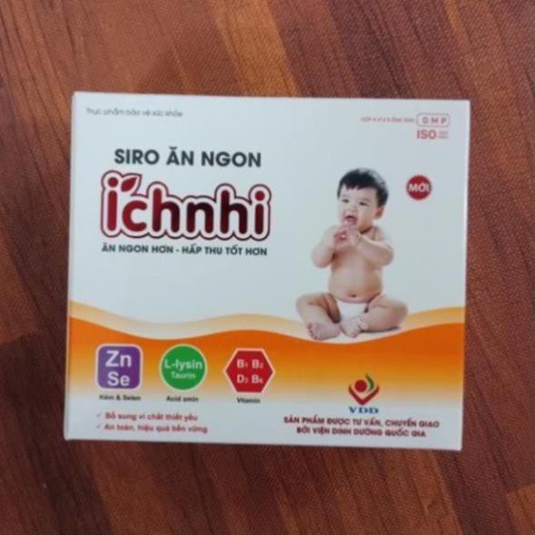 Siro ăn ngon Ích Nhi(Hộp 20 ống)