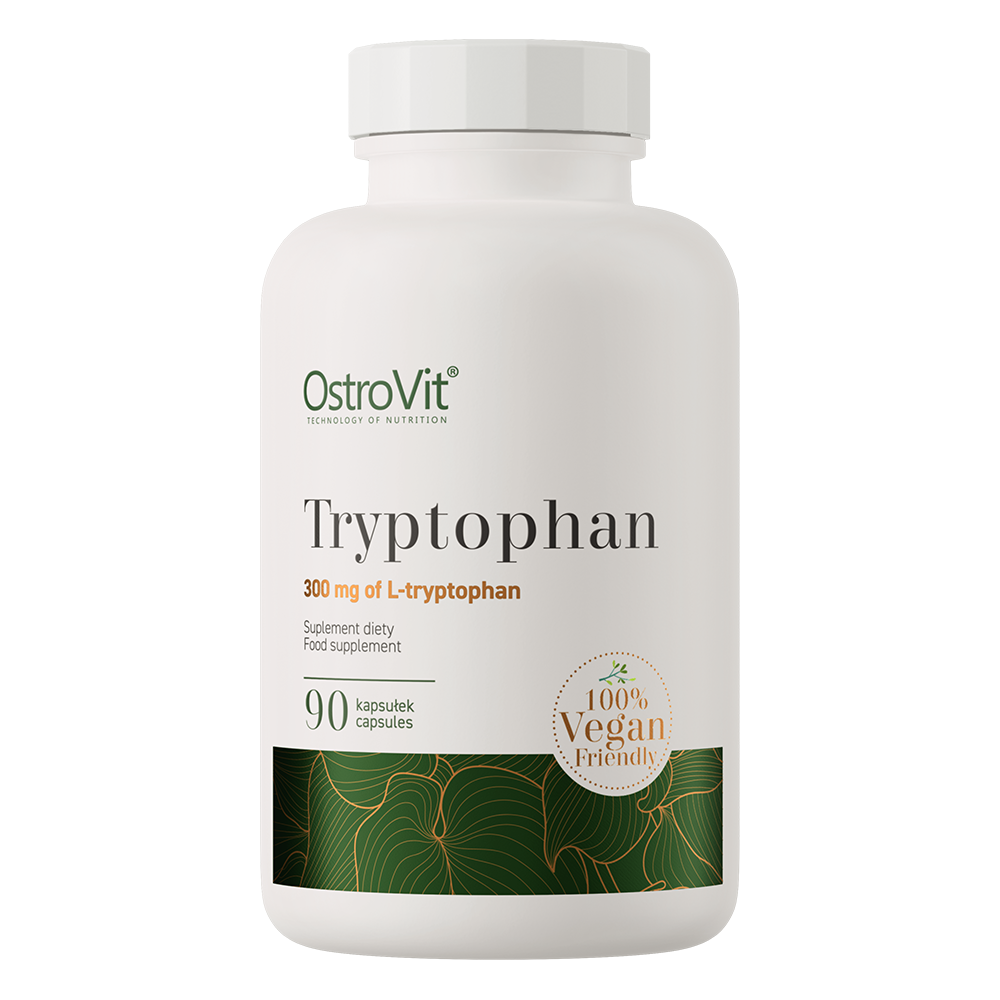 Viên Uống Ostrovit Tryptophan Vege - Hỗ Trợ Cải Thiện Giấc Ngủ, Tăng Cường Sức Khoẻ (90 Viên)