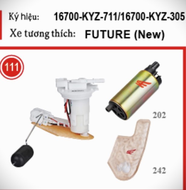 BỘ BƠM XĂNG FUTURE CHÍNH HÃNG