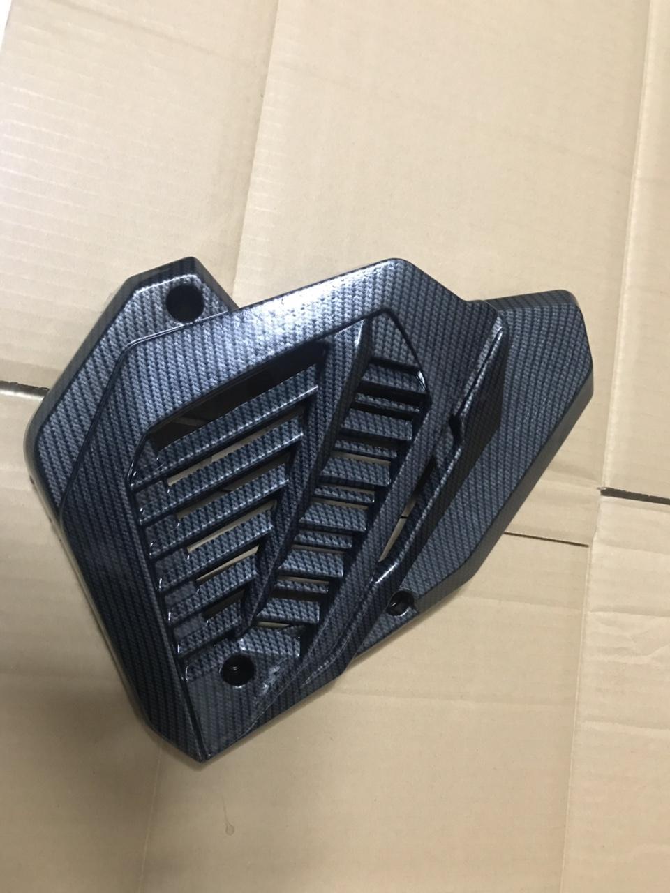 [HCM]COMBO 04 món Carbon Cho VARIO 2018-2020, CLICK 150 Cao Cấp ( Che pô, pô E, Quạt gió, Chụp Pô )