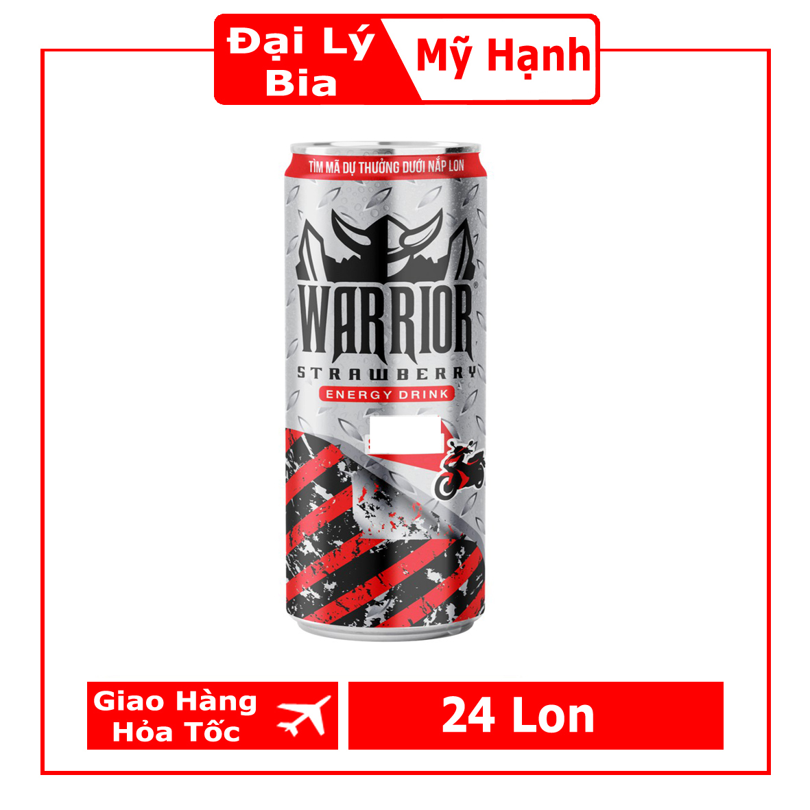 Thùng nước tăng lực Sting Warrior Thái Lan 325ml (24 Lon)