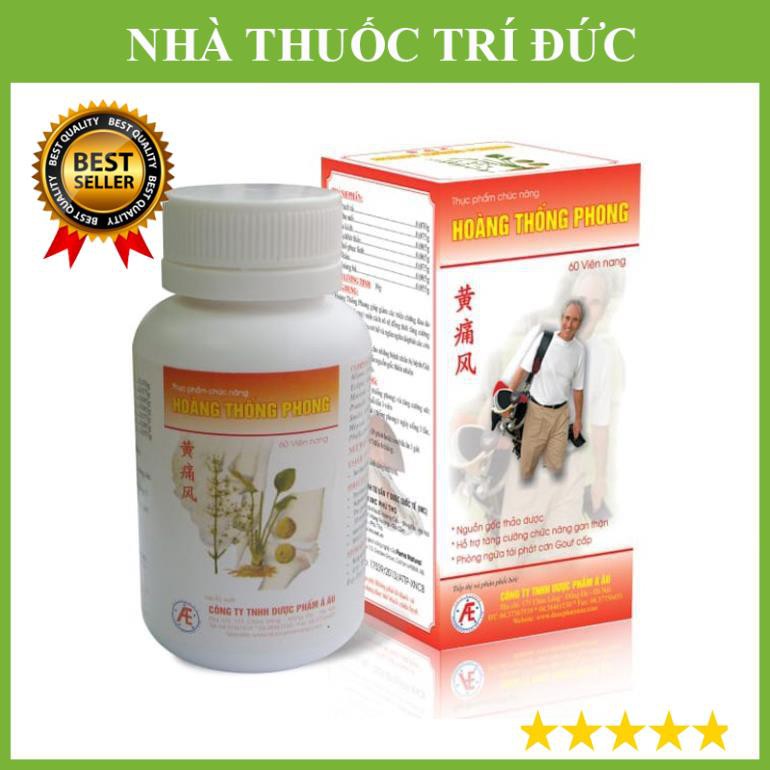 Viên Uống Hoàng Thống Phong - Lọ 60v
