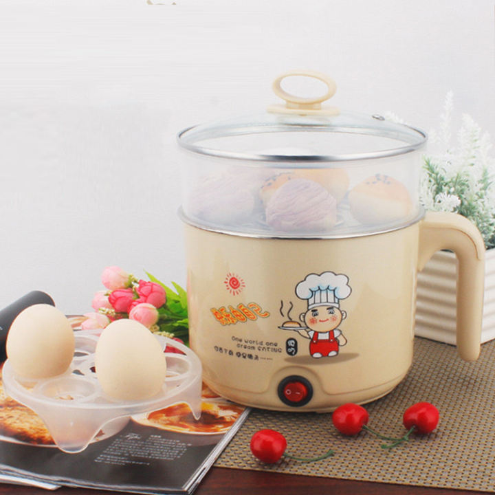 [TẶNG KÈM XỬNG HẤP HOẶC KHAY HẤP TRỨNG] CA NẤU MÌ KIÊM NỒI LẨU MINI VÀ HẤP THỨC ĂN