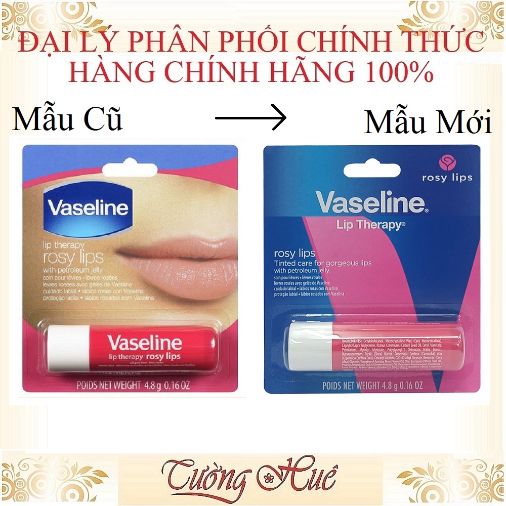Son dưỡng môi Vaseline Lip Therapy Rosy Lips - 4.8g