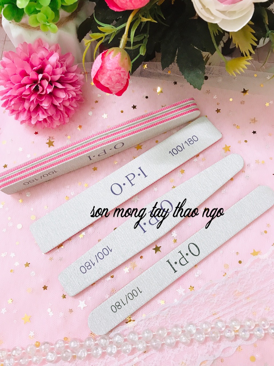 Combo 2 Dũa móng O.P.I loại tốt dành cho Nail (ngẫu nhiên)