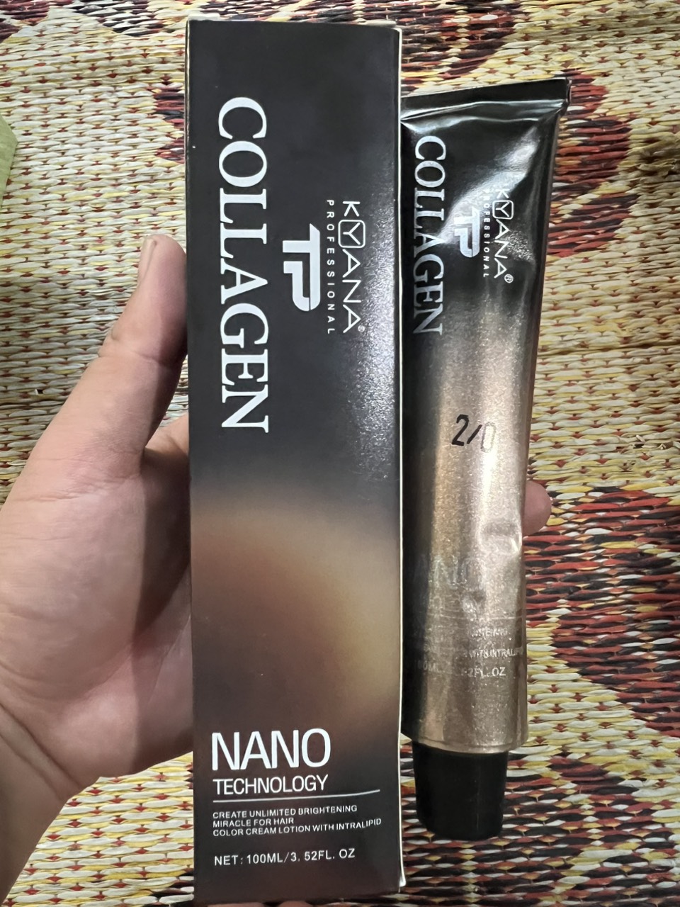 Kem nhuộm Nano Collagen Kyana 100ml