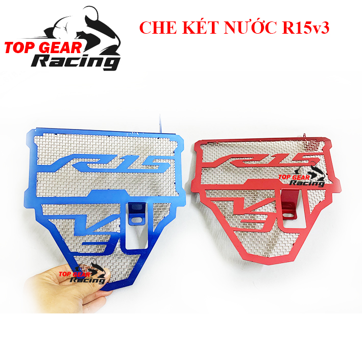 Che Két Nước R15 V3 Cnc Cao Cấp Dạng Lưới Dày <TOPGEAR>