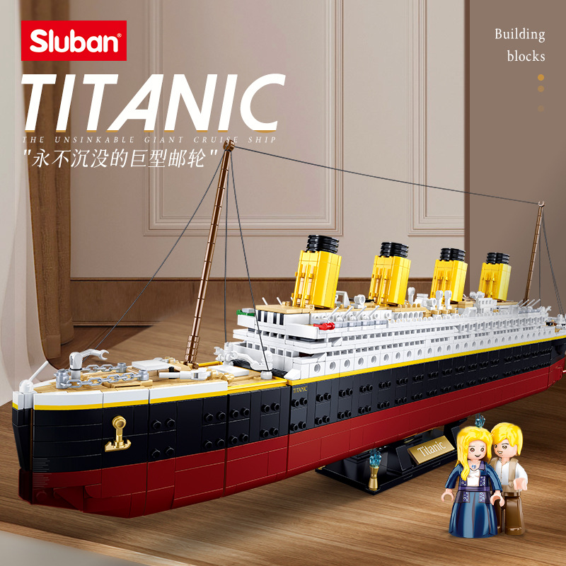 Mô hình Tàu Titanic khổng lồ - Bộ đồ chơi lắp ráp 3D SLUBAN