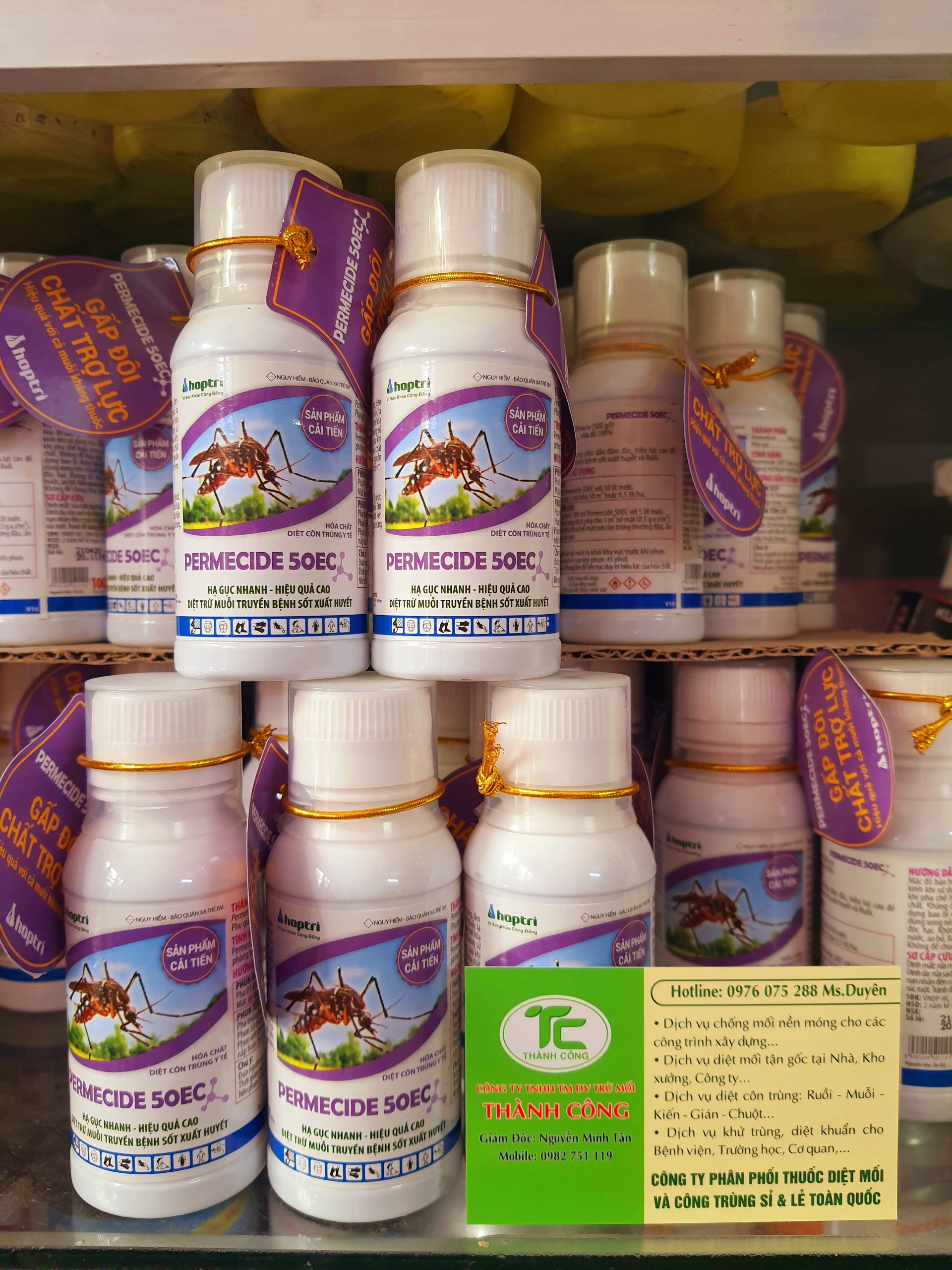 [HCM]Thuốc diệt muỗi Permecide 50EC chai 100ml