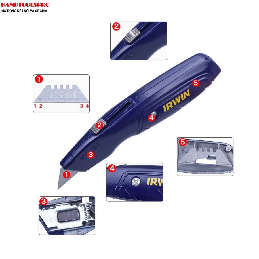 Dao rọc cáp Mỹ IRWIN 10504238