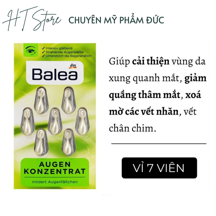 Nội Địa Đức - Viên Nang Dưỡng Da Balea