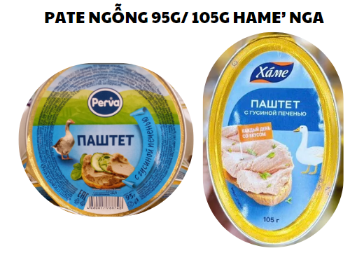 Pate HEO NẤM RỪNG 90G Hame' nhập khẩu Nga