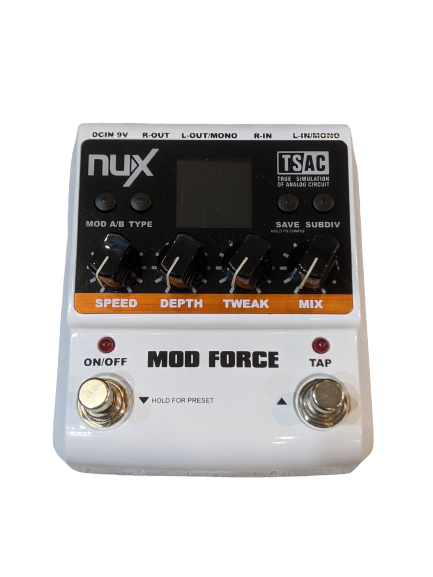 Phơ đàn guitar điện NUX MOD FORCE tạo các tiếng Modulation