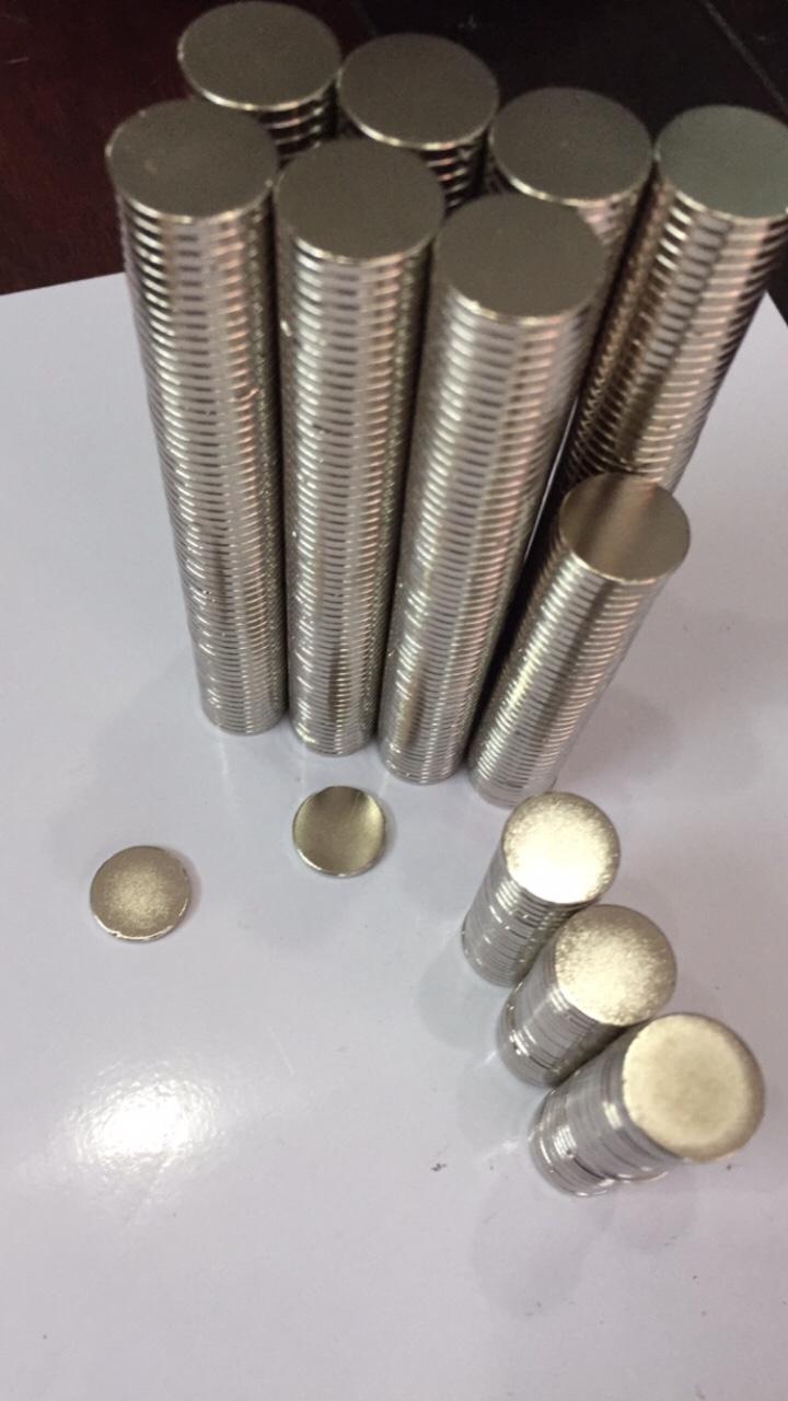 Combo 10 viên Nam châm đất hiếm 15x3mm