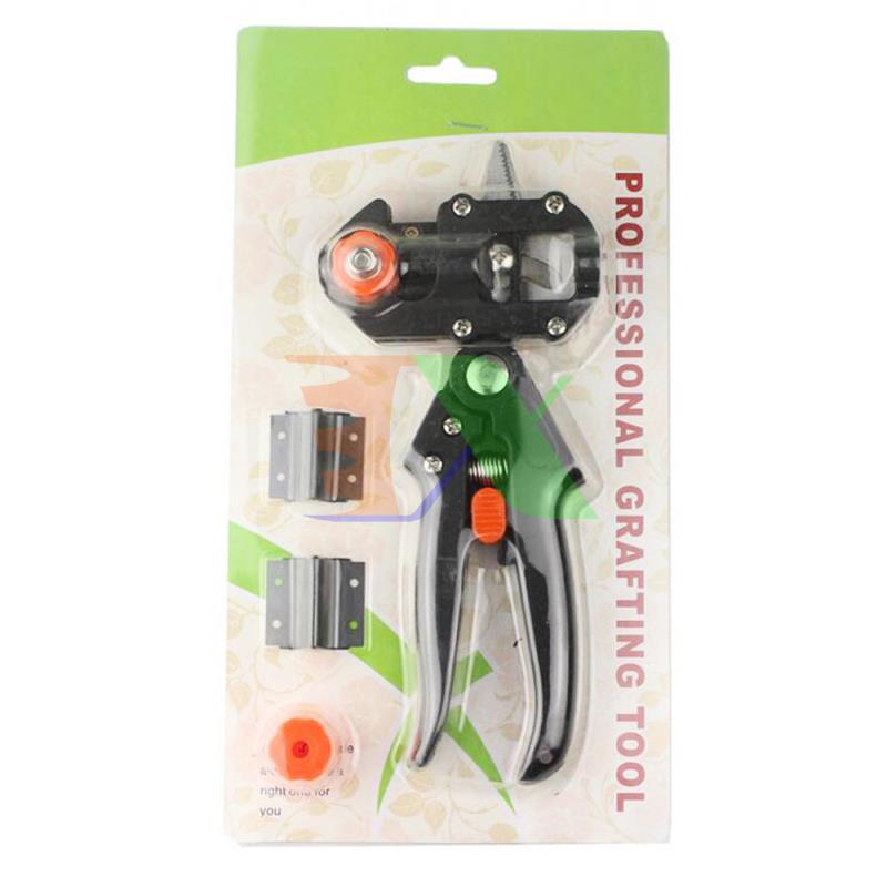 Combo Kéo cắt ghép cây SUKA, Kìm cắt chiết mắt ghép cây + 2 Cuộn băng ghép cành BGC-2, Cuộn phim ghép cây, Băng nilon ghép cành tự dính 2cm