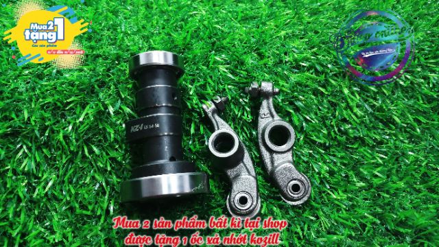 Full Bộ Cam Cò Lăn Nắp 4 Lổ Cho Dream Wave Độ