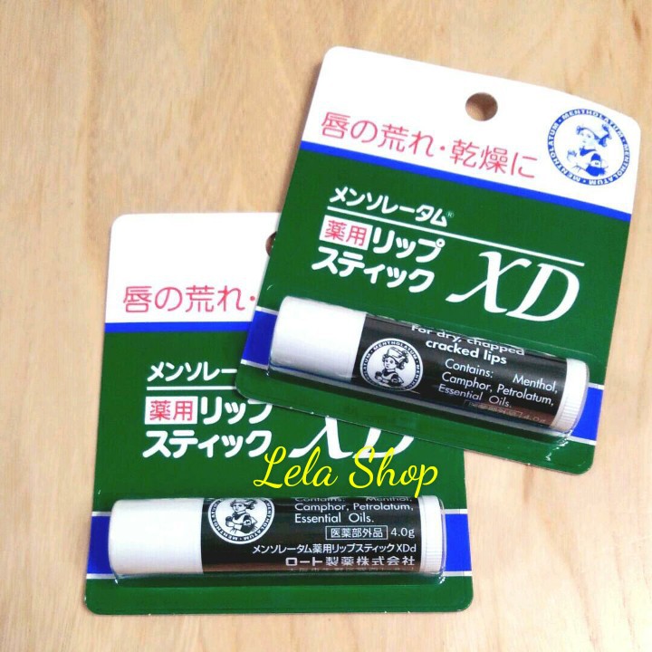 Son Dưỡng Môi Mentholatum Rohto Nhật Bản