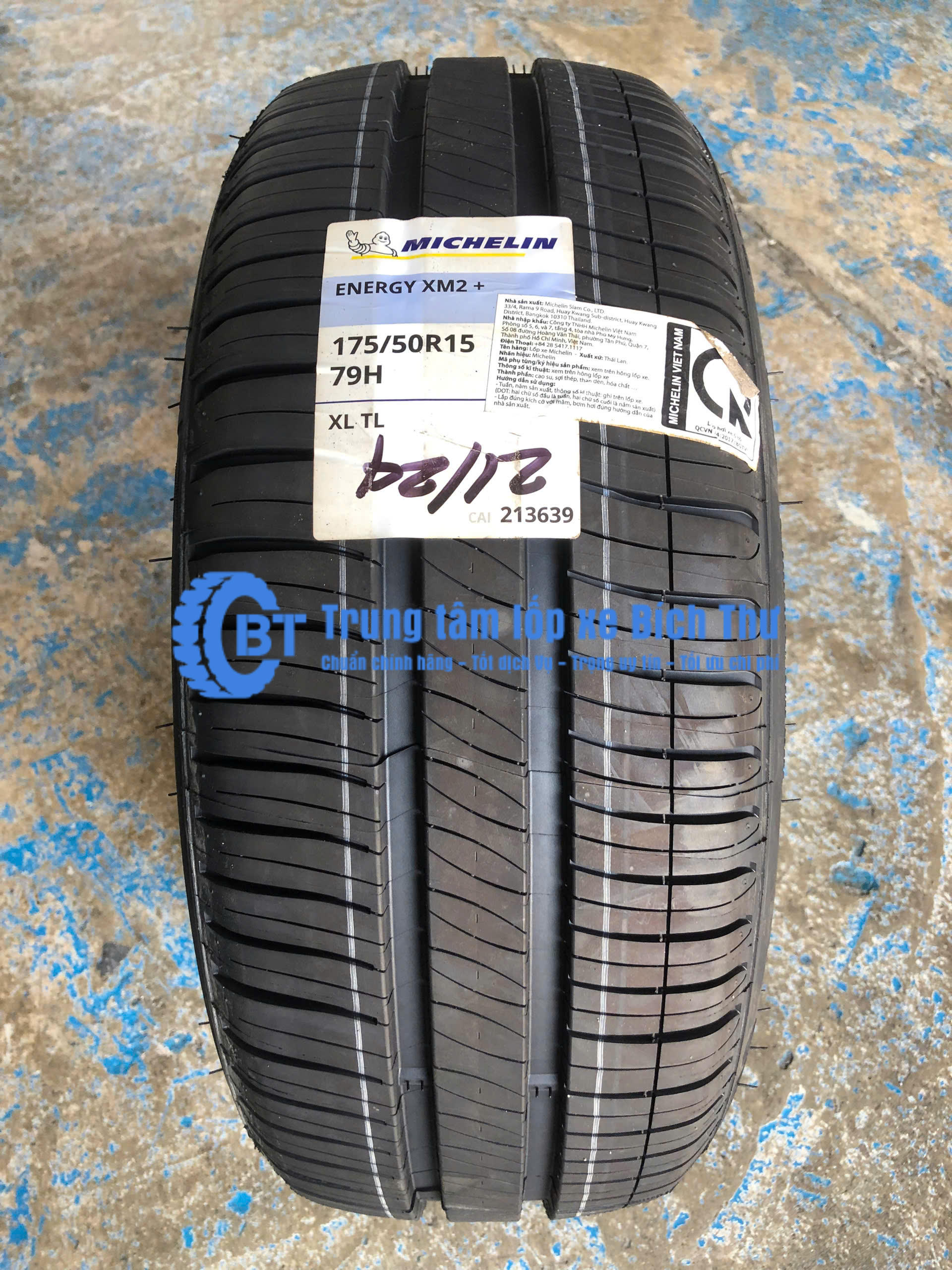 Lốp Michelin 175/50R15 XM2+