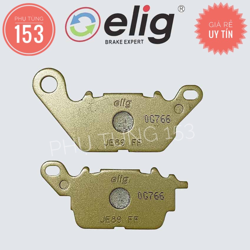 Bố thắng đĩa trước xe exciter 150 hiệu elig - bố đĩa elig - phụ tùng 153