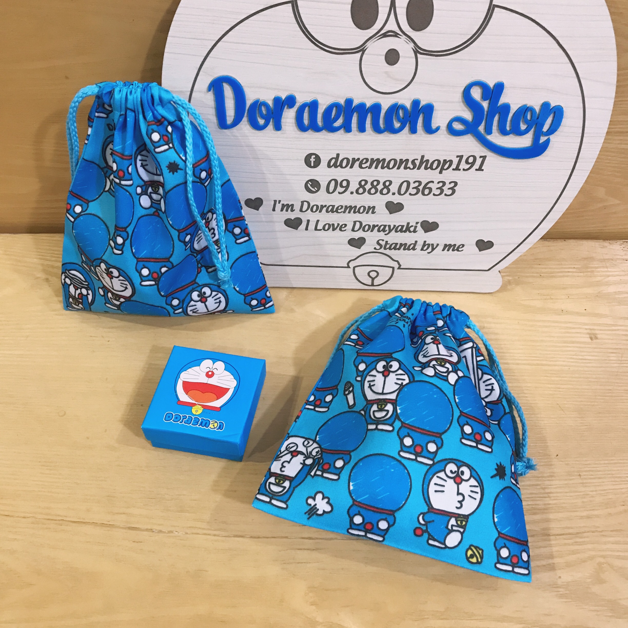 Túi Vải Rút Doremon Doraemon