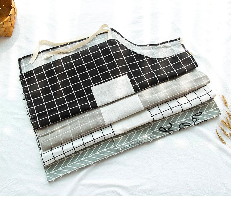Tạp dề caro xịn