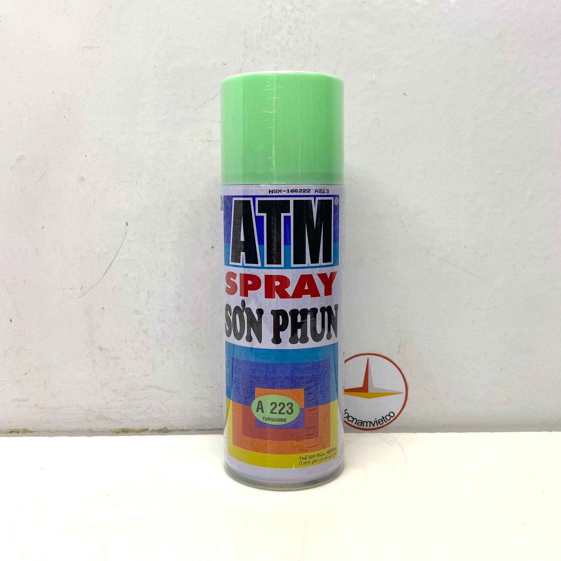 Sơn xịt ATM màu xanh ngọc A223