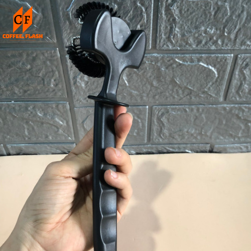 Chổi vệ sinh họng pha máy pha cà phê - Cọ vệ sinh họng pha máy pha cà phê (Mẫu full lông bàn chải họng pha)