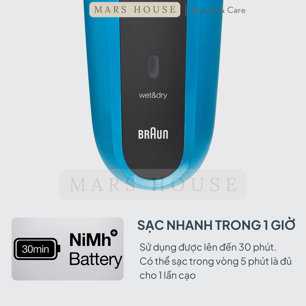 Máy cạo râu Braun Series 3 310S