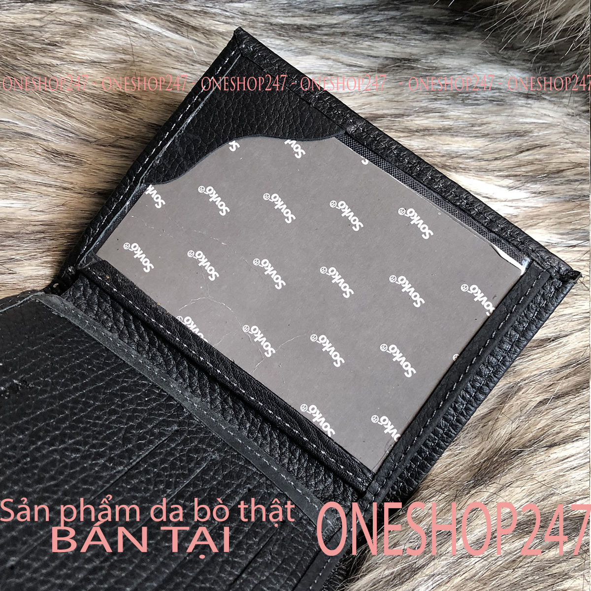 [HCM]Bóp ví đứng nam Ví da bò Thật 100%  VÍ DA BÒ