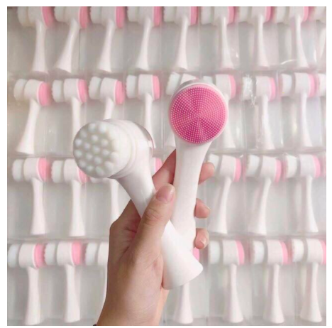 Cọ RỬA MẶT HAI ĐẦU MASSAGE - CỌ RỬA MẶT HÀN QUỐC