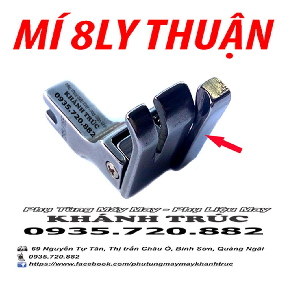 Chân vịt mí 8ly máy may công nghiệp 1kim