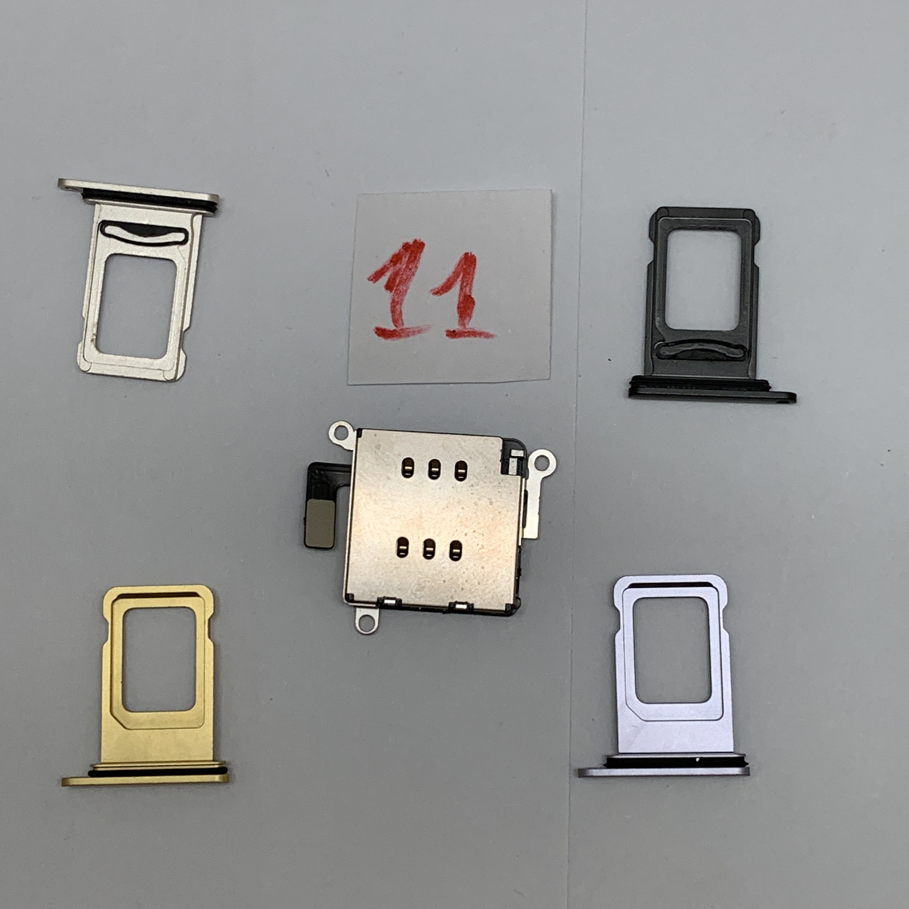 Ổ 2 Sim và Khay 2 Sim IP 11